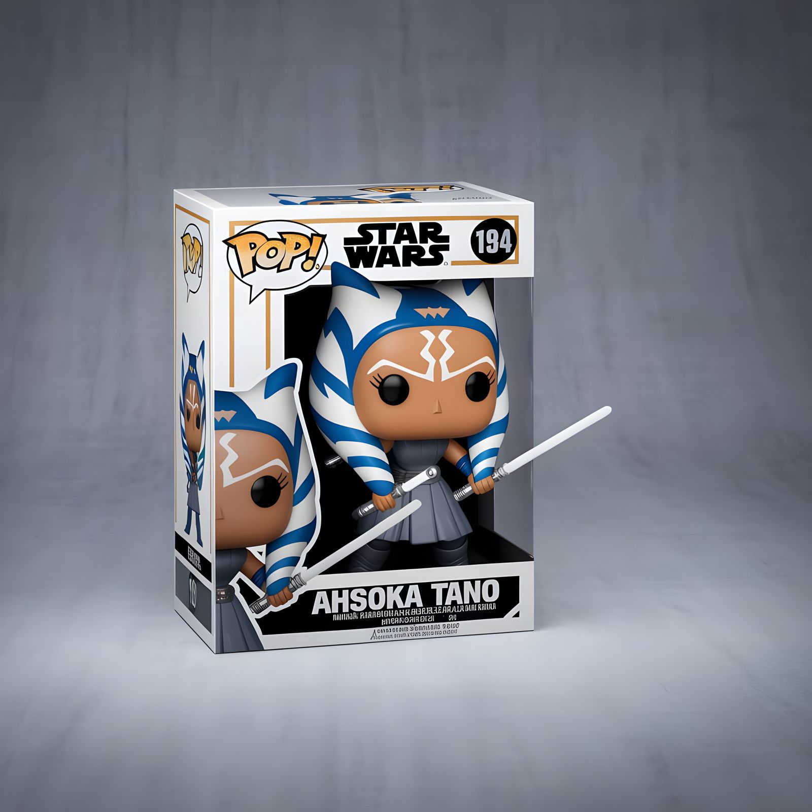 Vibrant Star Wars Pop! Vinyl Figure of Ahsoka Tano
