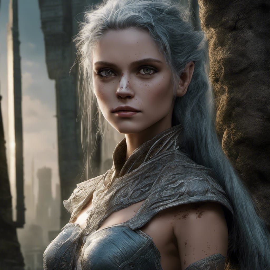 Inpainted Digital Artwork with Realistic Texture