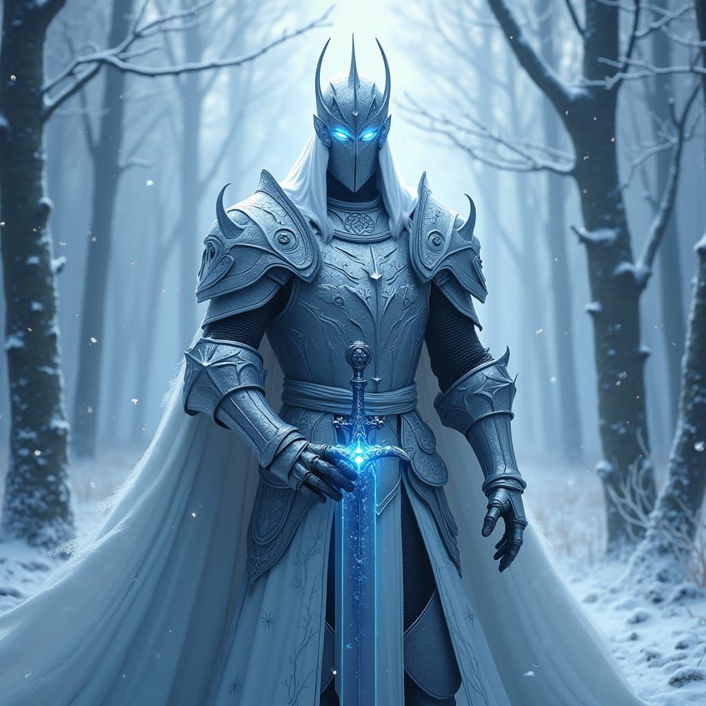 Winter Knight in Regal Splendor