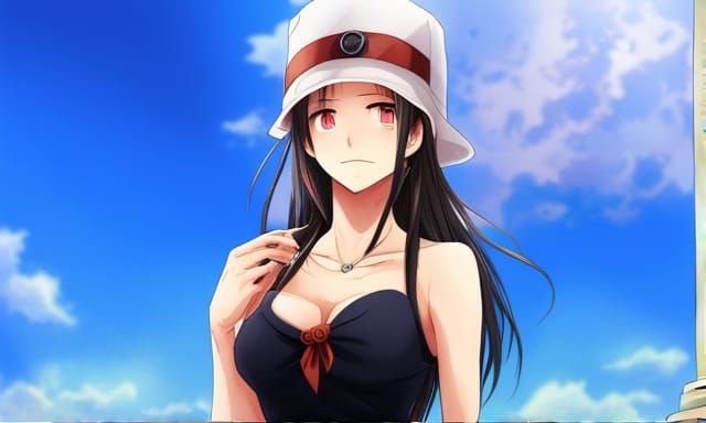 Vibrant Anime Key Visual in a Japanese Manga Style