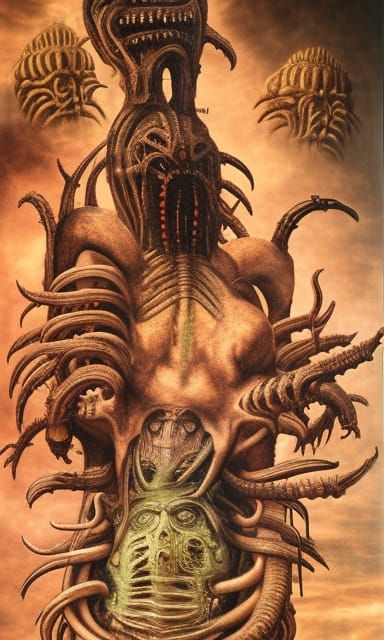 Surreal Nightmare in Imperial Colors