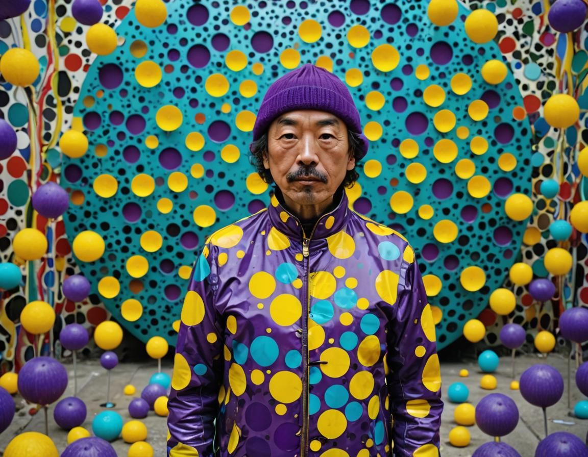 Vibrant Lotus Portal in Neon Colors