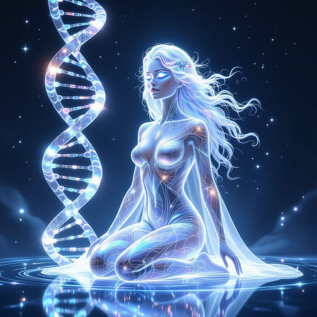 Cosmic Goddess of Creation and Technology