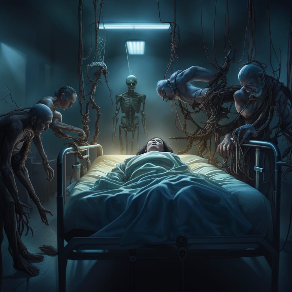 Spirits Departing Mortal Coils in Hospital Sanctuary