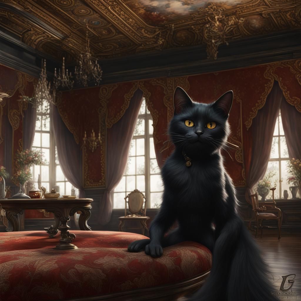 Victorian cat