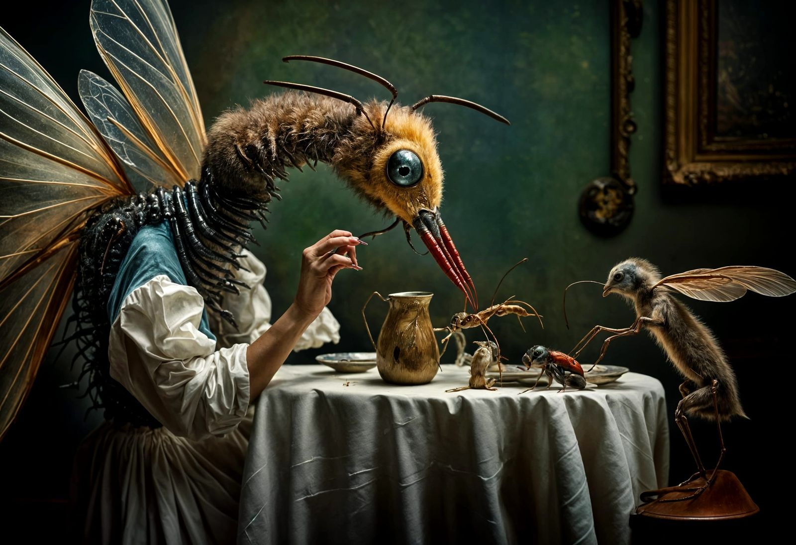 Surreal Exotic Aliens in Hyperrealistic Detail