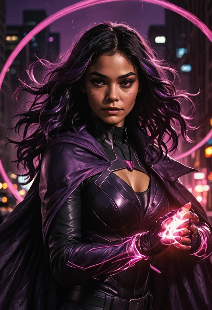 Chicago Vigilante Superhero in Epic Cinematic Style