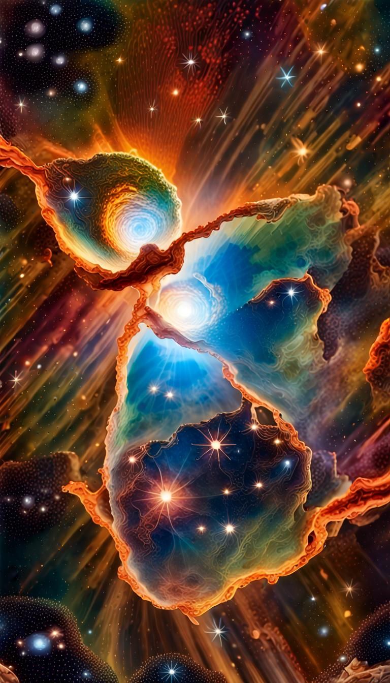 Stellar Formation: A Biologically Reflective Digital Illustr...