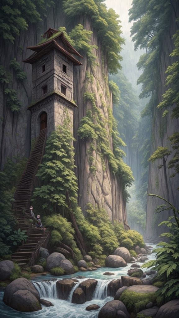 AI Generates Abstract Landscape Art