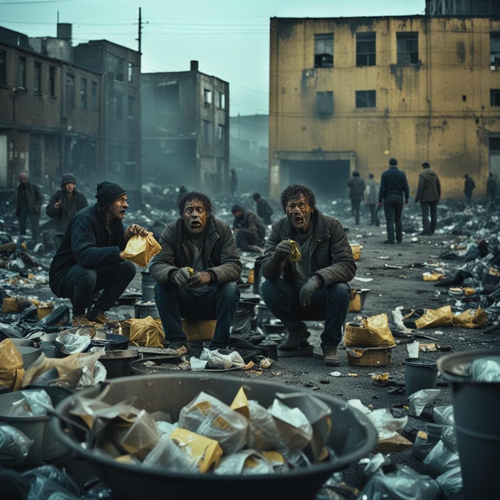 Gritty Industrial Town Realism