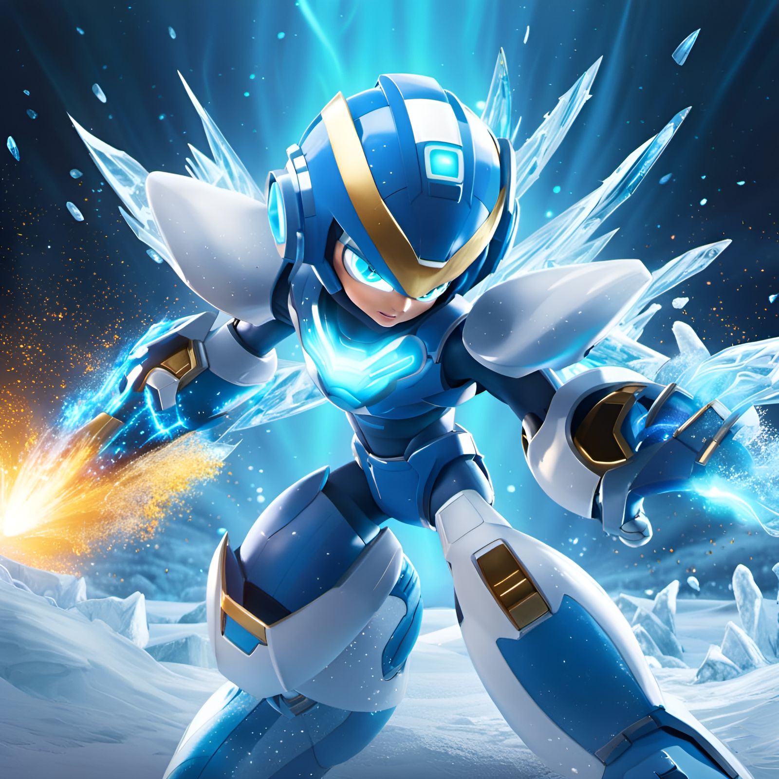 Iceman X Unleashes Frosty Fury in a Fantasy Realm