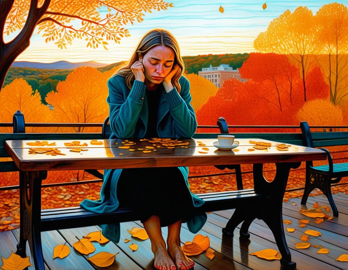 Elegy in Autumn's Golden Hour