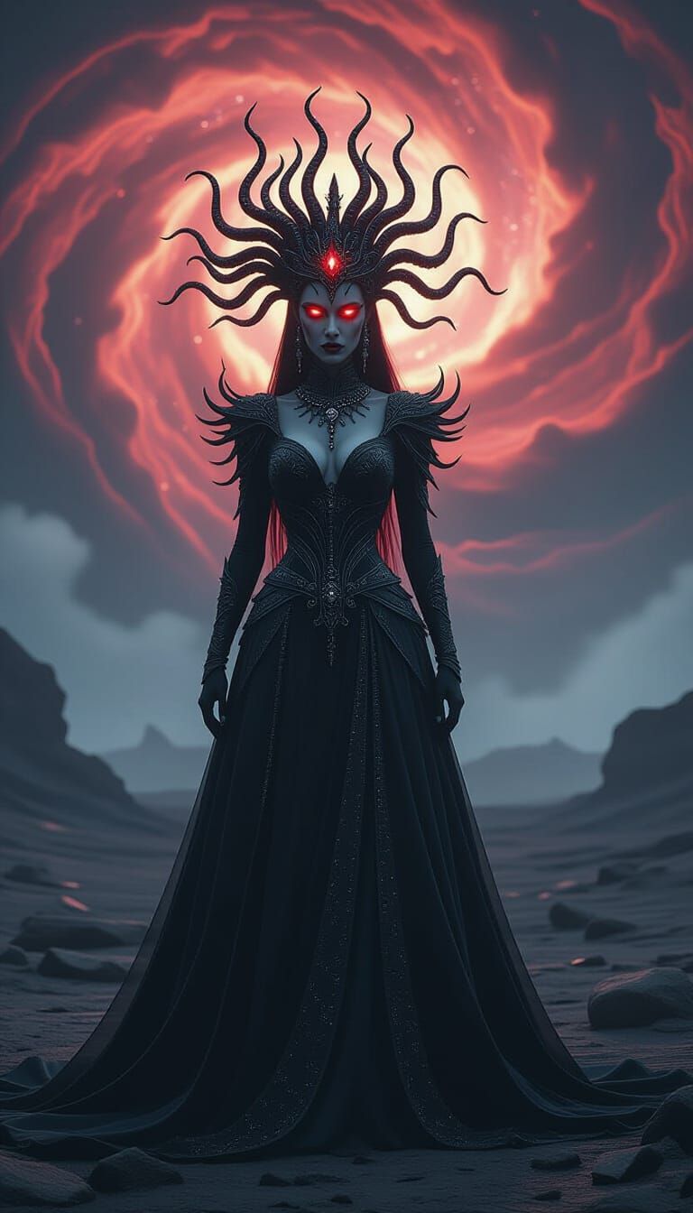 Vampire Queen on Alien Planet