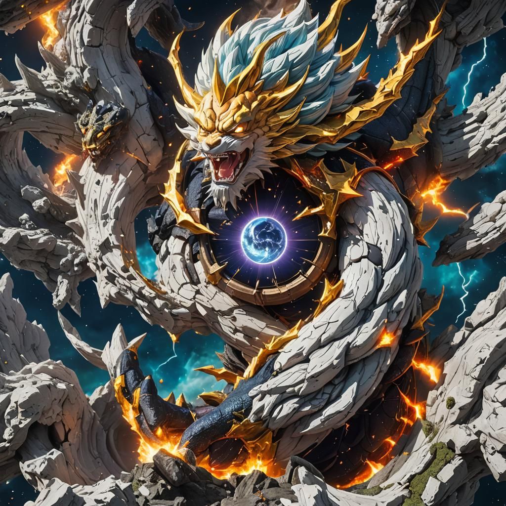 Epic Dragon Ball World with Gods in Real Life