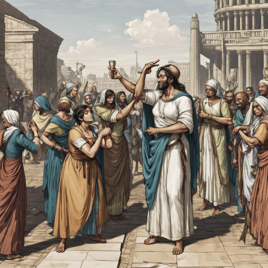 Surreal Street Life Scenes in Vibrant Colors