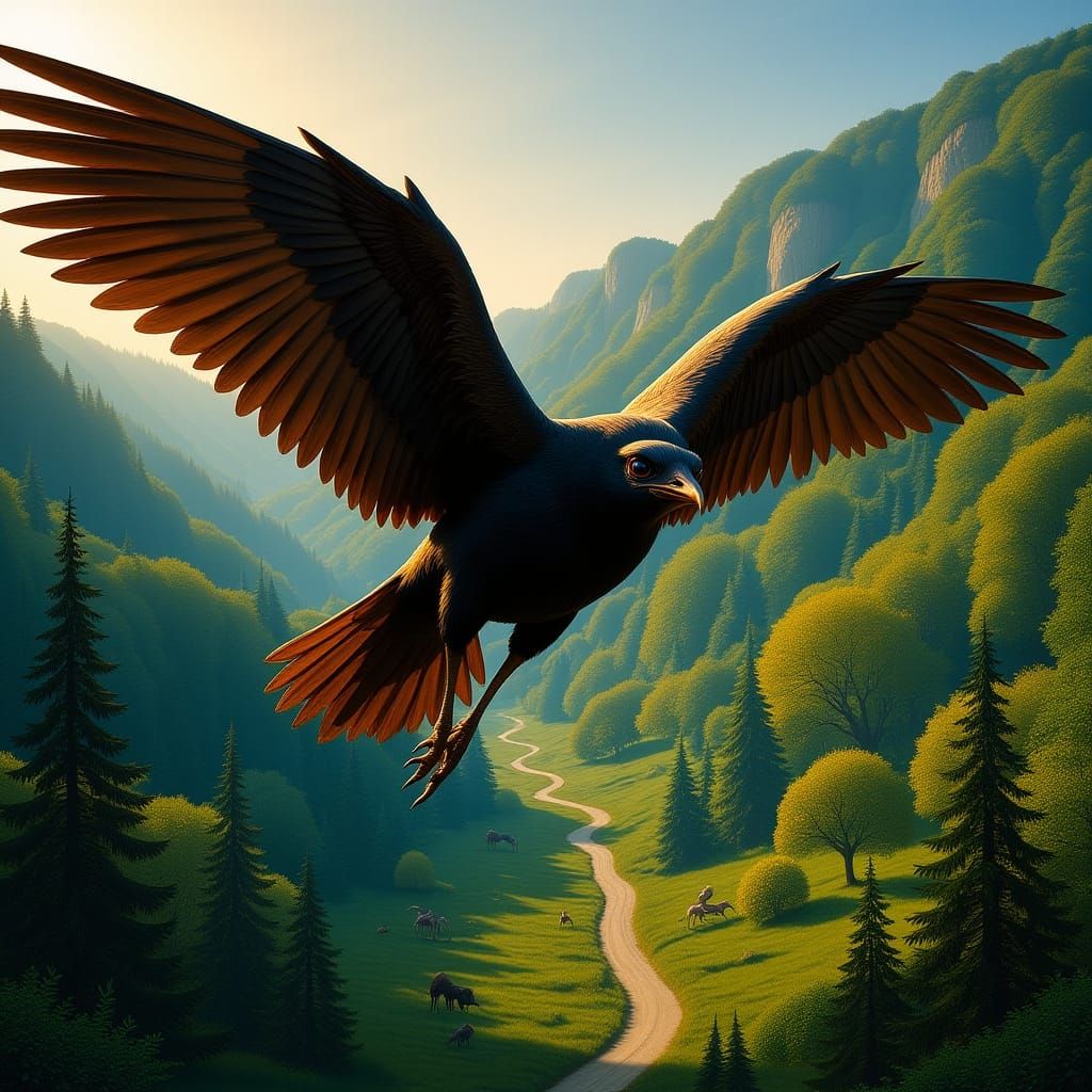 A breathtaking bird's-eye