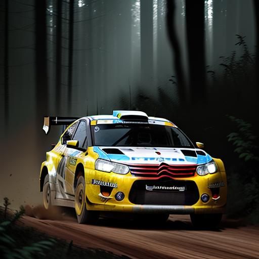 Citroen nemo rally car