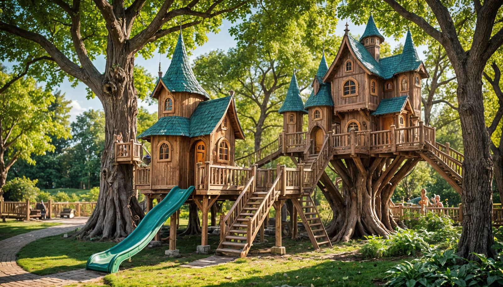 Whimsical Family Treehouse Wonderland
