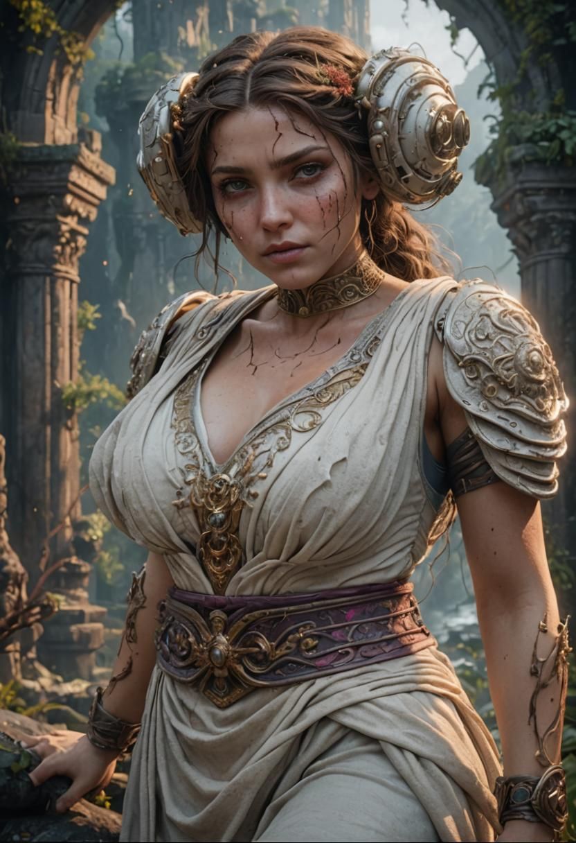 Fantastical Splendid Portrait in Intricate Detail