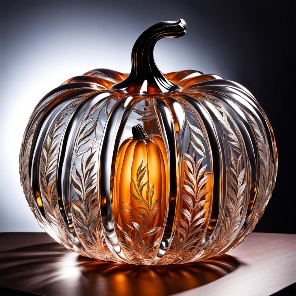 Glass Pumpkin