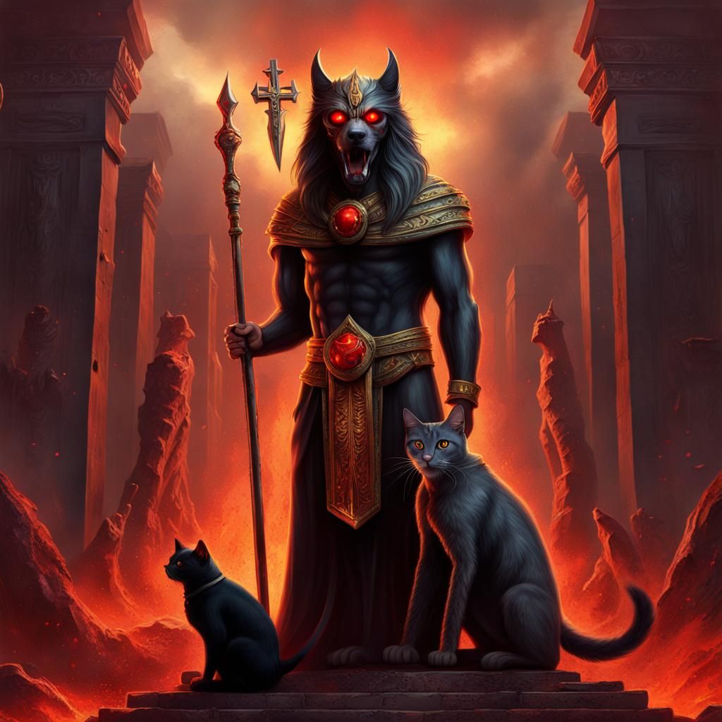 Demon King of the Underworld: A Fusion of Myth and Chaos