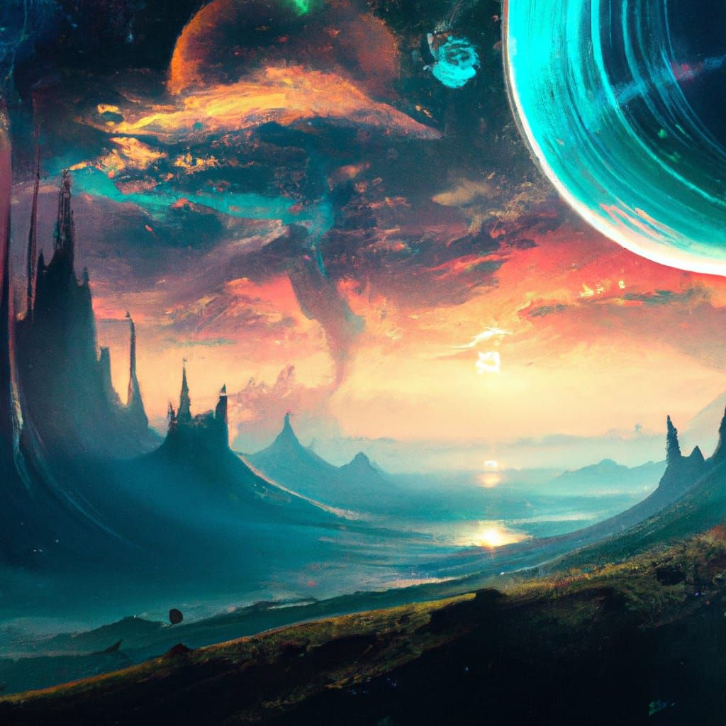 Ethereal Fantasy Realms Dominate Cosmic Horizon