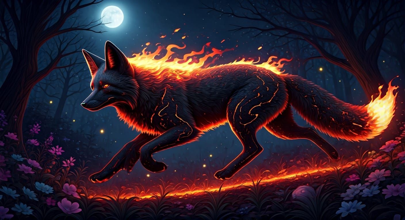 Lava fox