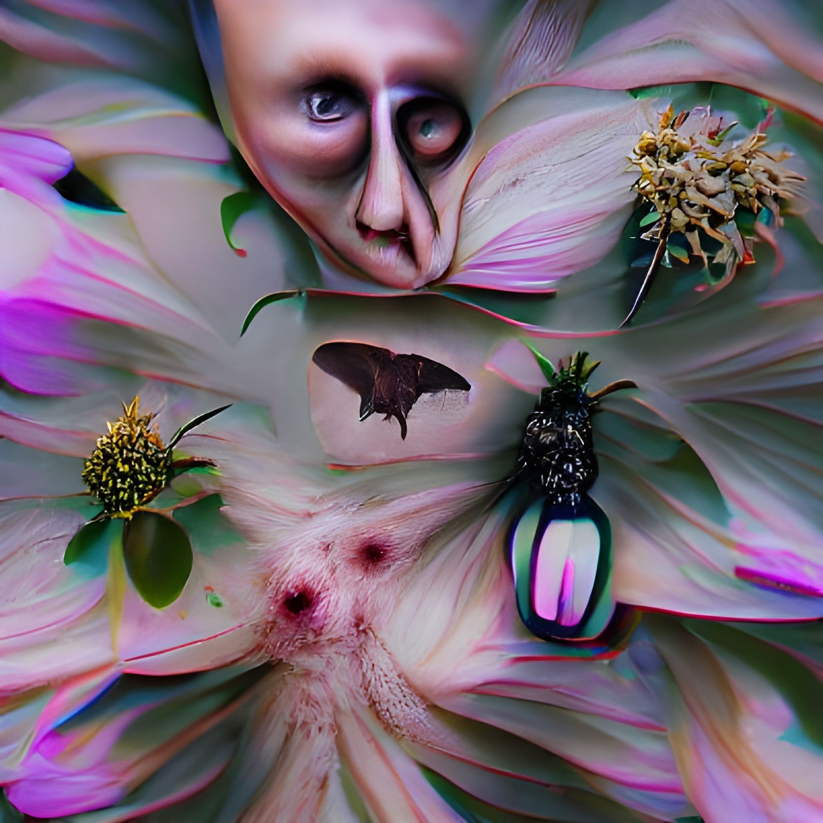floral dark