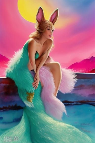 Pin-Ups: Easter Bunny #16