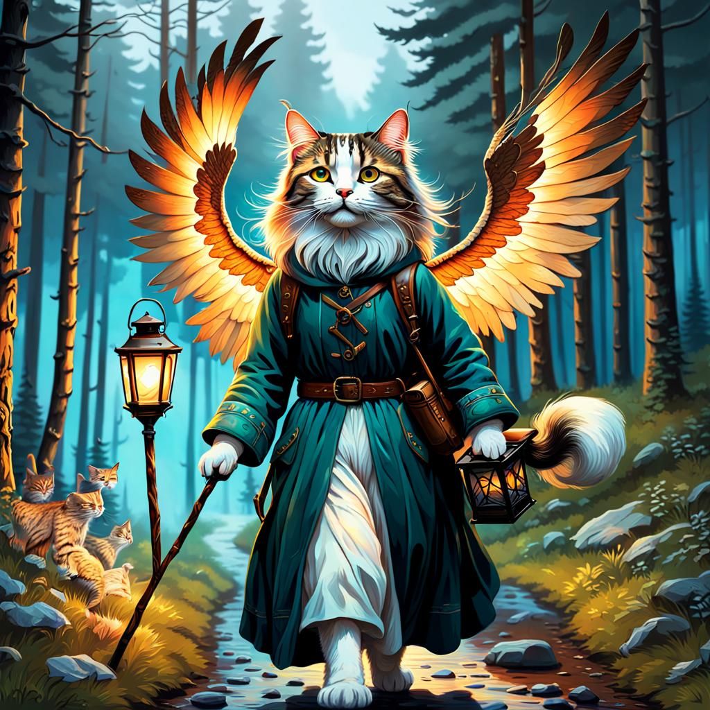 Hyperrealistic Goddess Embarks on Mysterious Journey with Fu...