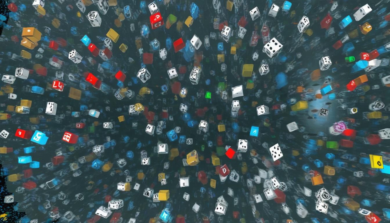 A Mysterious Figure in a Desert during the Sunset, featuring...