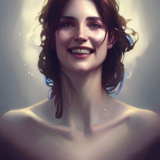 Elegant Scottish Woman Shines in Hyper-Detailed Portrait