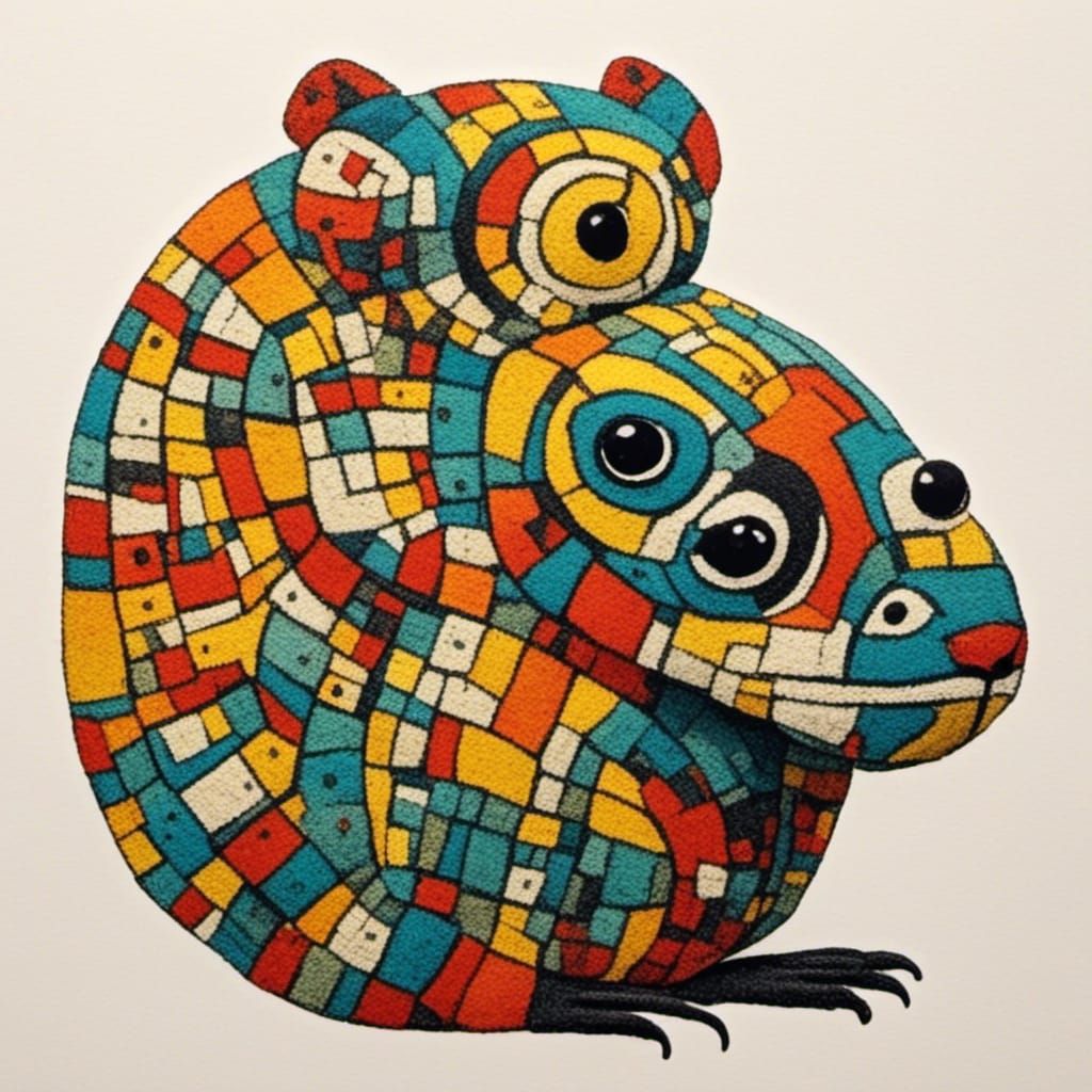 Abstract Dolls in a Cosmic Dreamscape