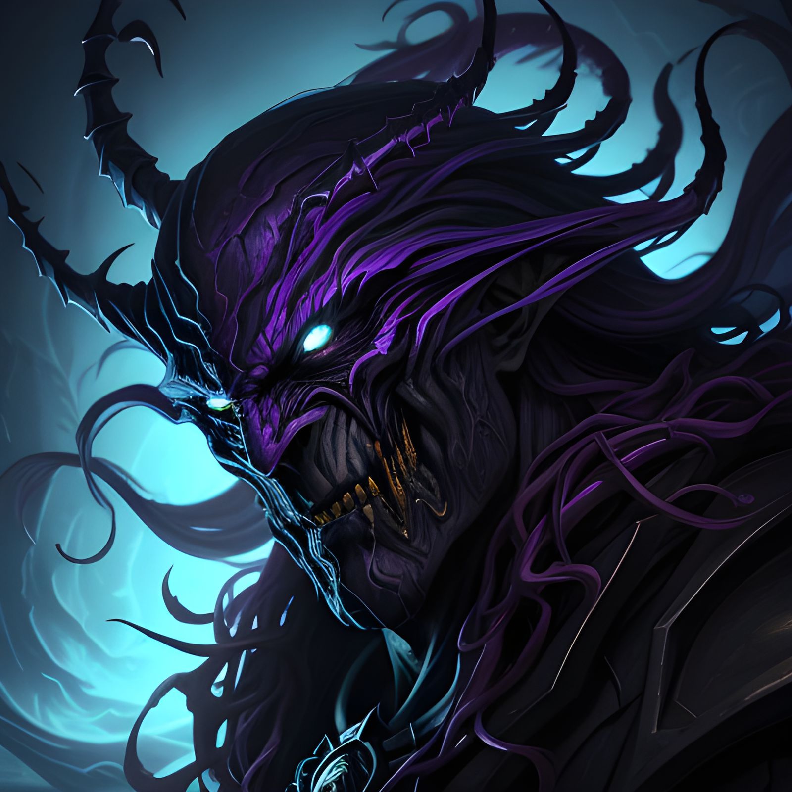 Knull, God of Symbiotes, in Dark, Ethereal Splendor