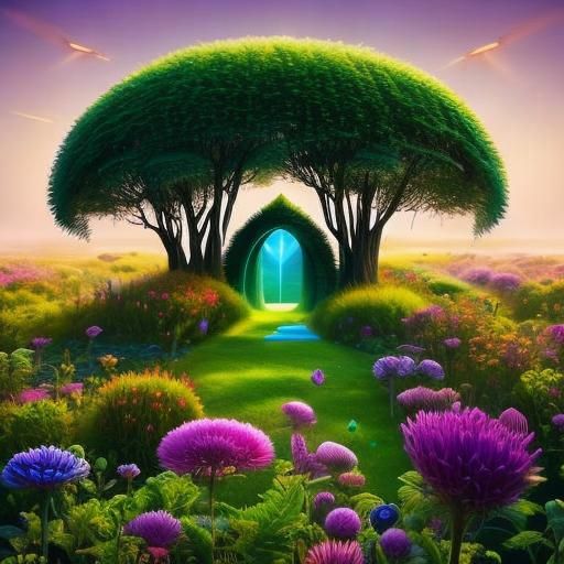 Ethereal Lovers in a Whirlwind of Flaming Embers