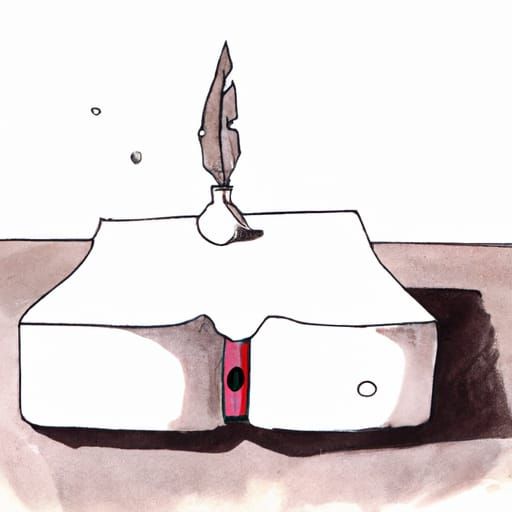 Ancient Leatherbound Tome in Intricate Golden Script