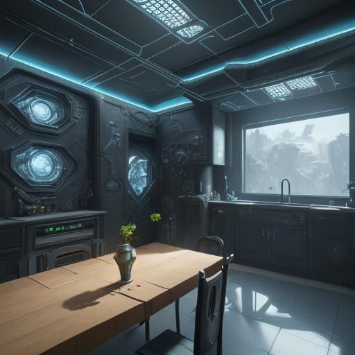 Minion Abode in Futuristic Oasis