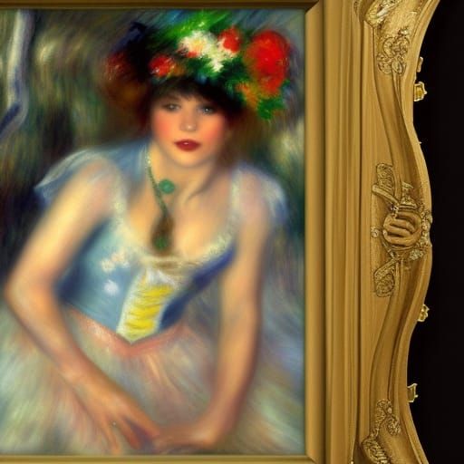Stevie Nicks as Renoir-Inspired Ballerina in Dreamlike Color...