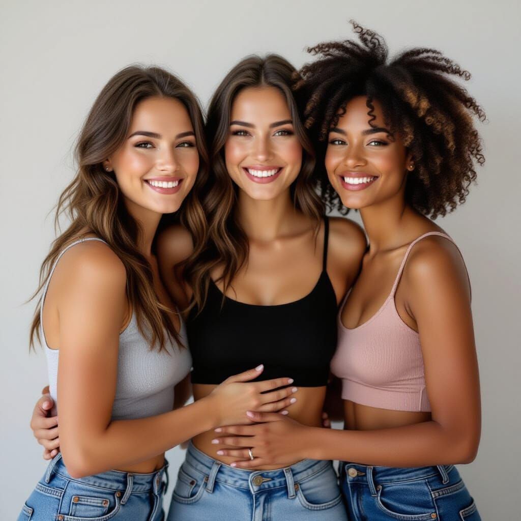 Polyamorous Relationship Between Three Women