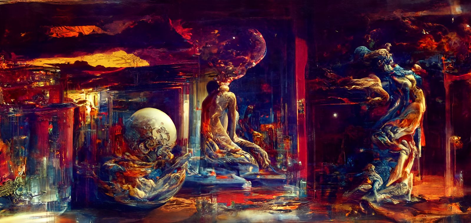 Astral Apocalypse in Lucite and Maximalist Style