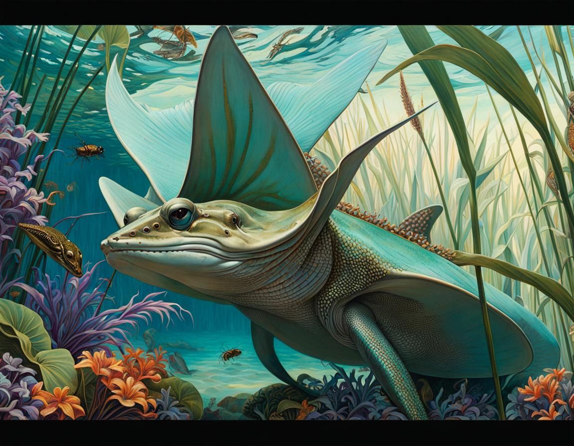 Maximalist Dragon-Rays in Tropical Paradise