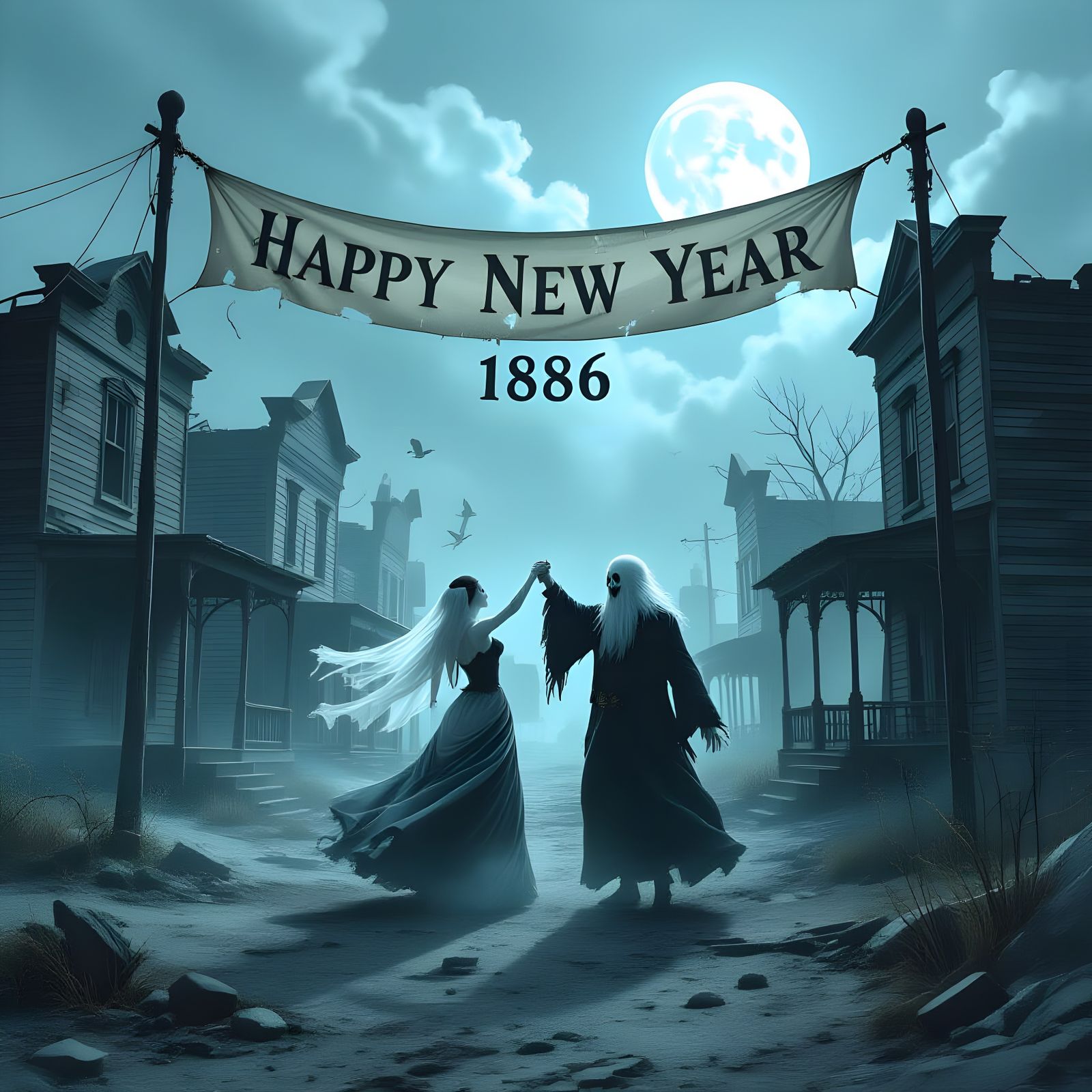 Ghosts Celebrate 1886 New Year In Abandoned Town