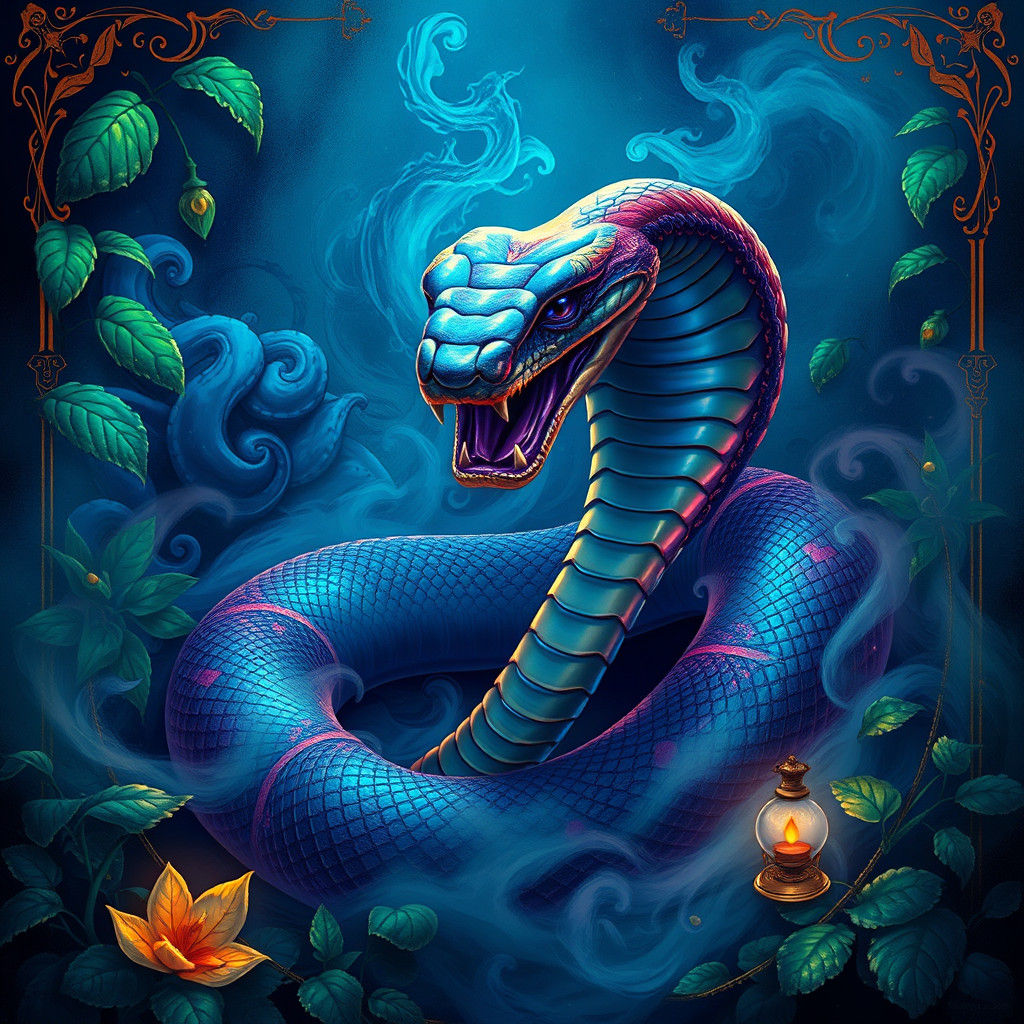 Mystical Cobra in Emerald Haven