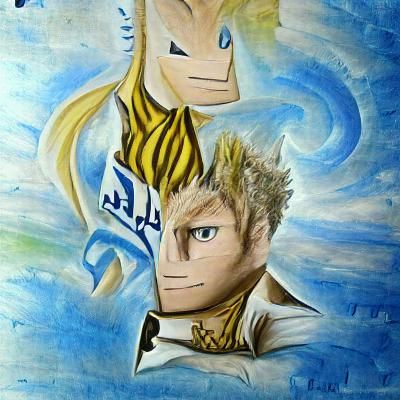 Anime Portrait of Laxus from Fairy Tail