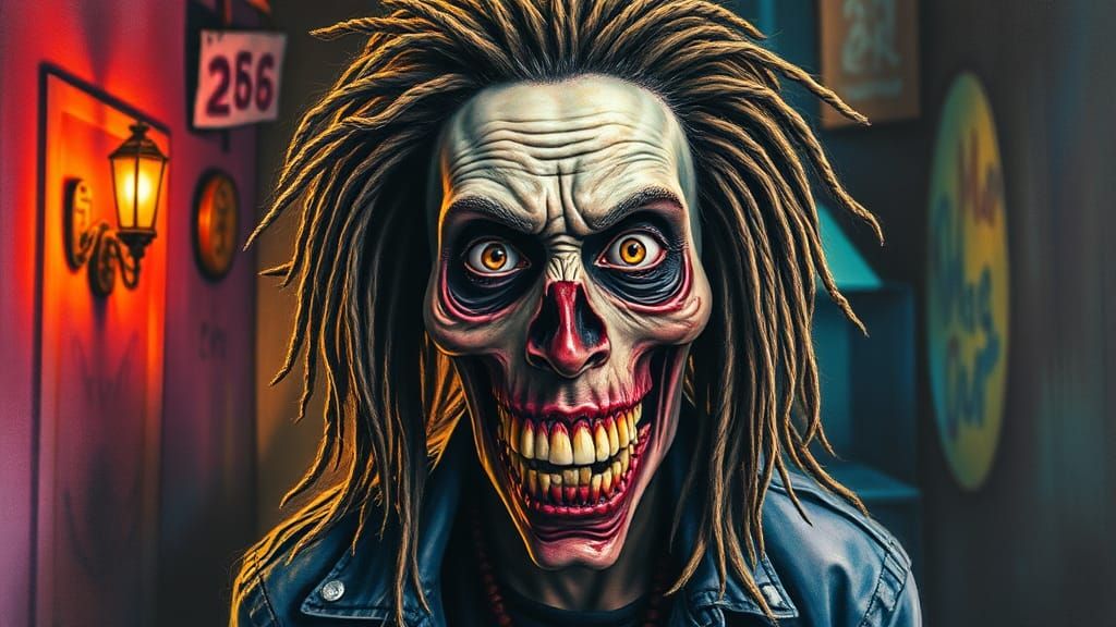 A Weird Portrait in a Landscape during the Various, featurin...