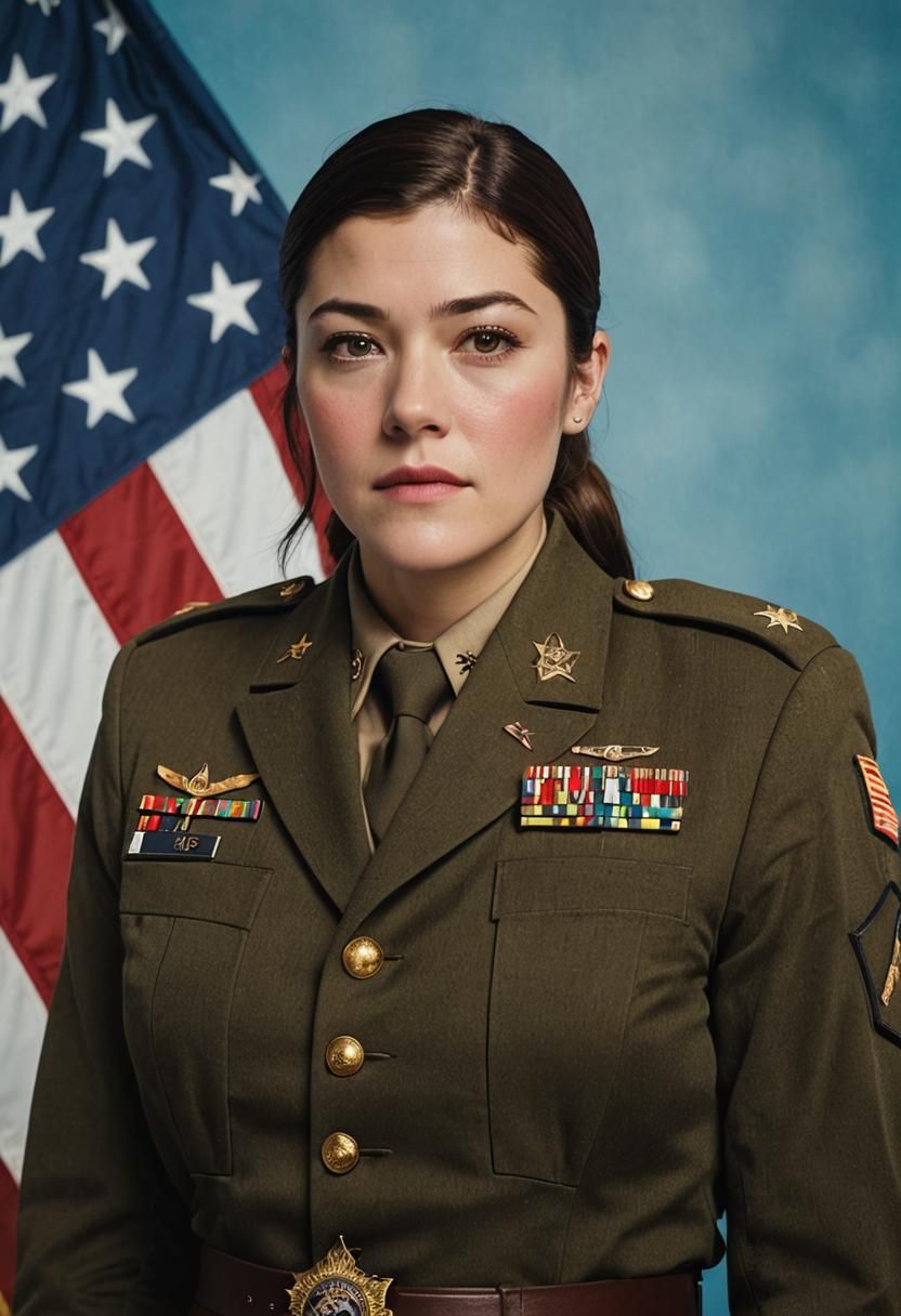 Mary Elizabeth Winstead as Patriotic Military Officer
