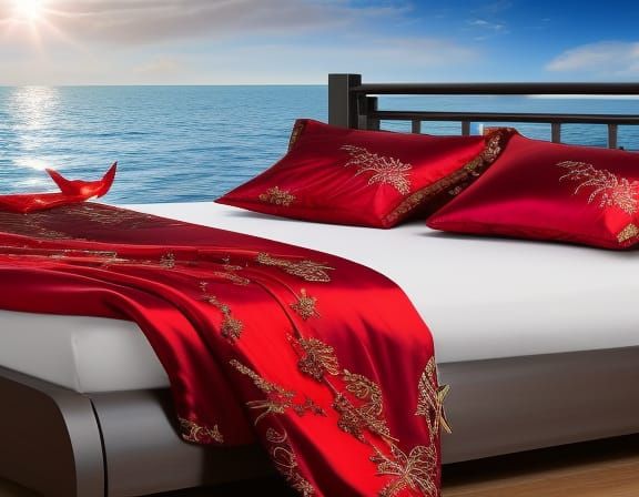 Beds Buoyant in Oceanic Paradise