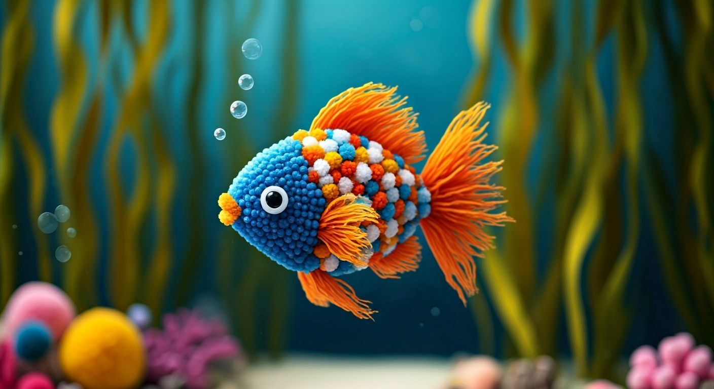 Pom-Pom Fish in a Pom-Pom World