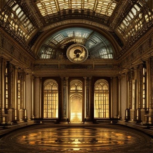 Epic Hourglass Advent Calendar: Digital Matte Painting