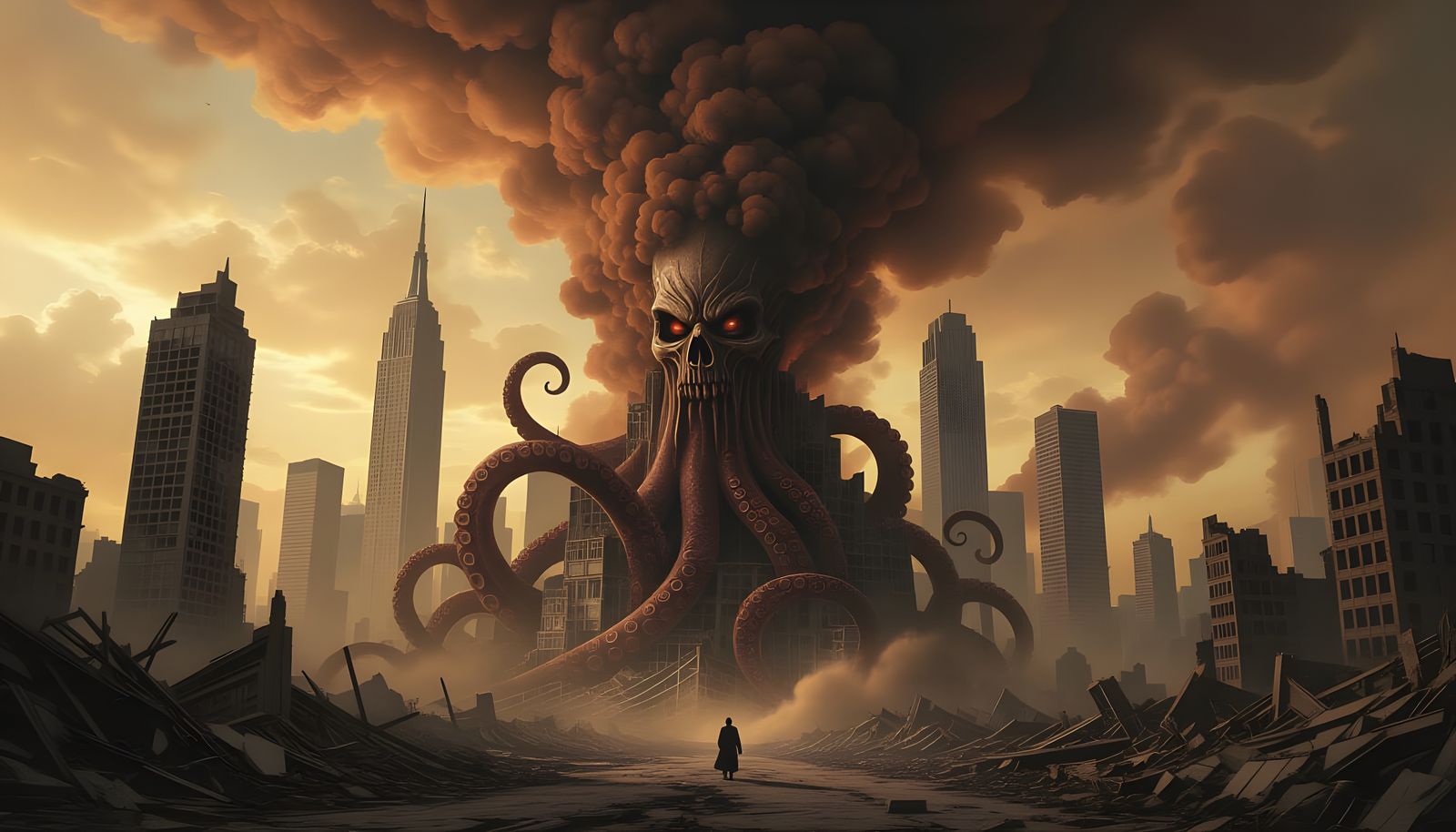 Ogdru-Jahad: Seven Gods of Chaos Destroy a City